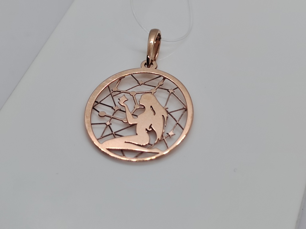 ПОДВЕСКА ЗНАК ЗОДИАКА без камня (Au 585)