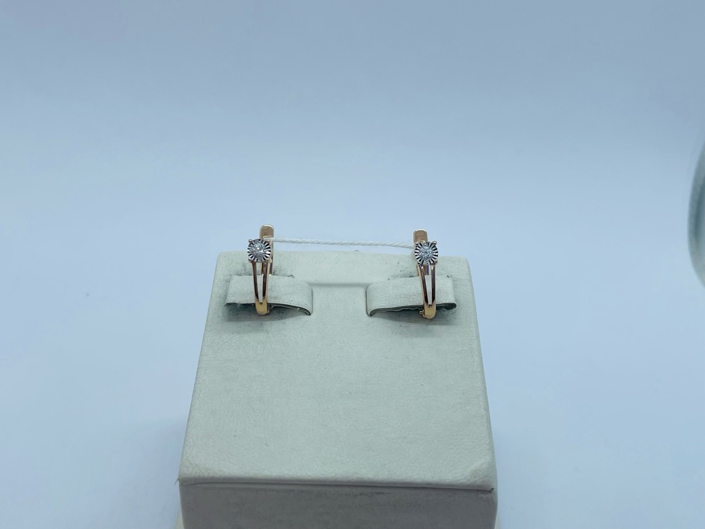 СЕРЬГИ БРИЛЛИАНТ (Au 585)