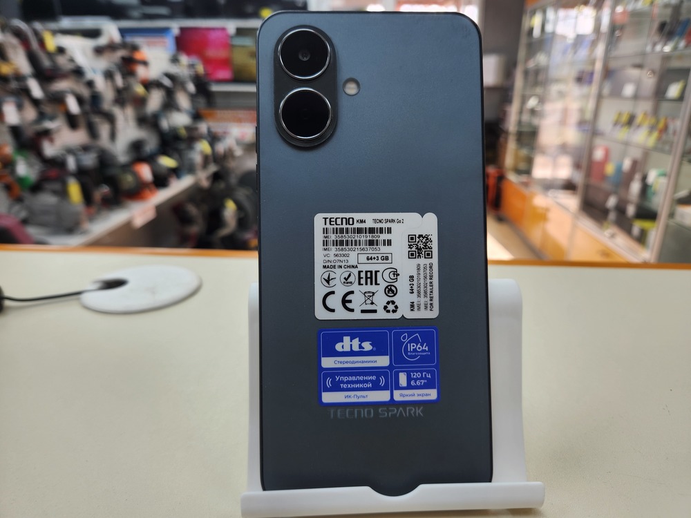 Смартфон Tecno Spark Go 2 3/64Gb