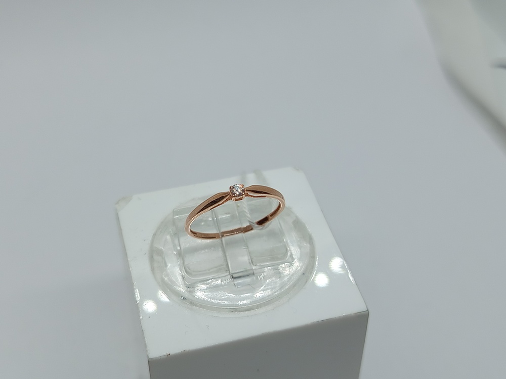 КОЛЬЦО БРИЛЛИАНТ Au 585