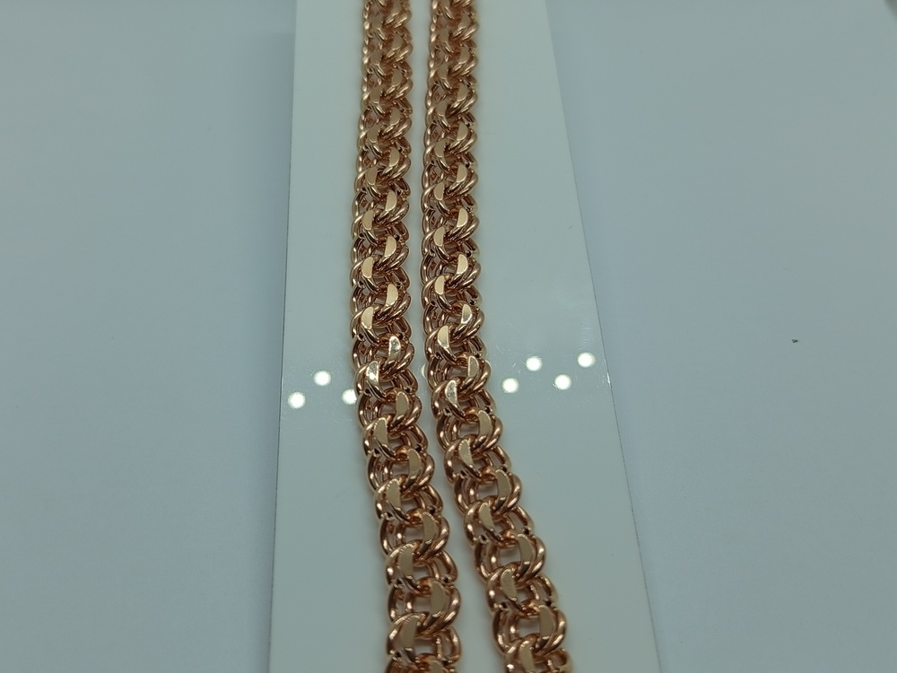 ЦЕПЬ ПУСТОТЕЛАЯ Бисмарк (Au 585)