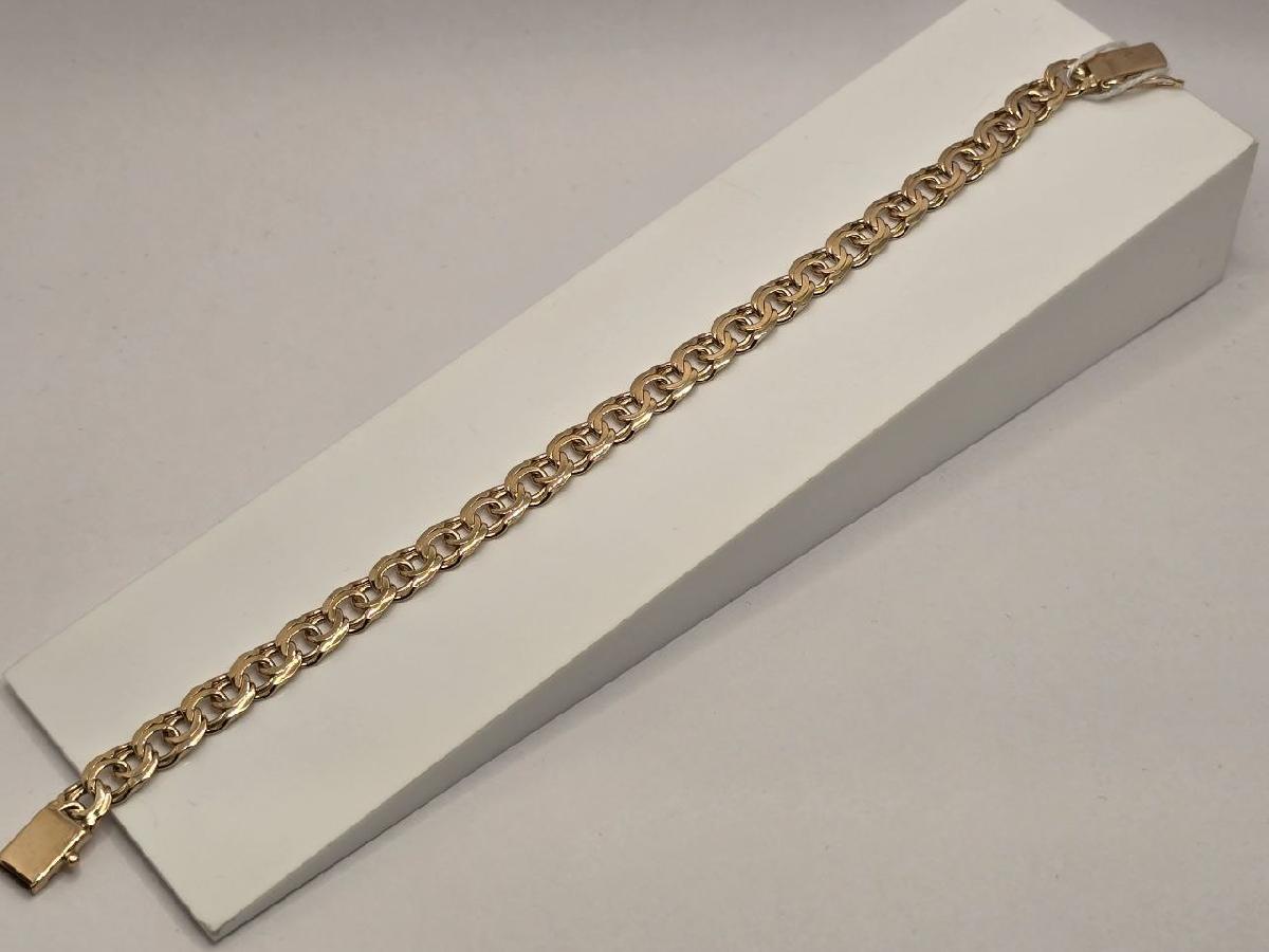 БРАСЛЕТ ПОЛНОВЕСНЫЙ Бисмарк (Au 585)