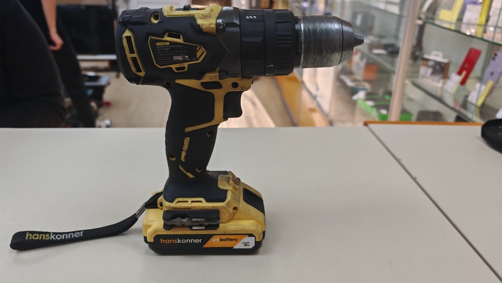 Шуруповерт HansKonner HCD1855R