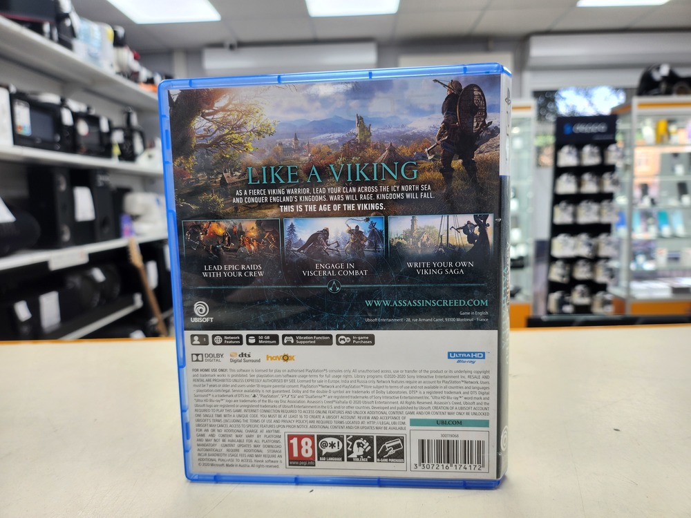 Игра Playstation 5 Assassins Creed Valhalla