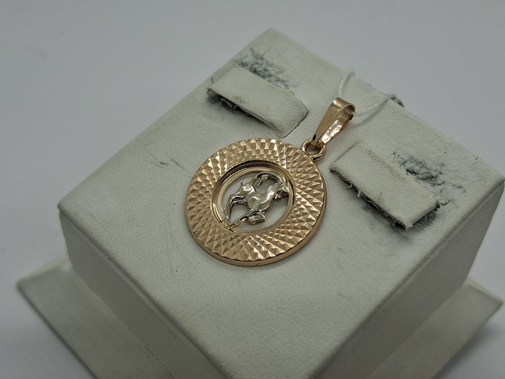 ПОДВЕСКА ЗНАК ЗОДИАКА КОЗЕРОГ (Au 585)