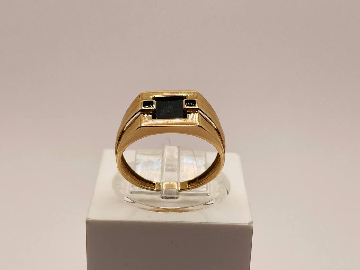 ПЕЧАТКА С КАМНЕМ (Au 585)