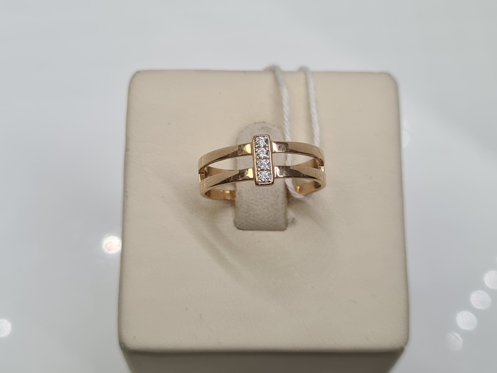 КОЛКМИ585 КОЛЬЦО С КАМНЯМИ (Au 585)