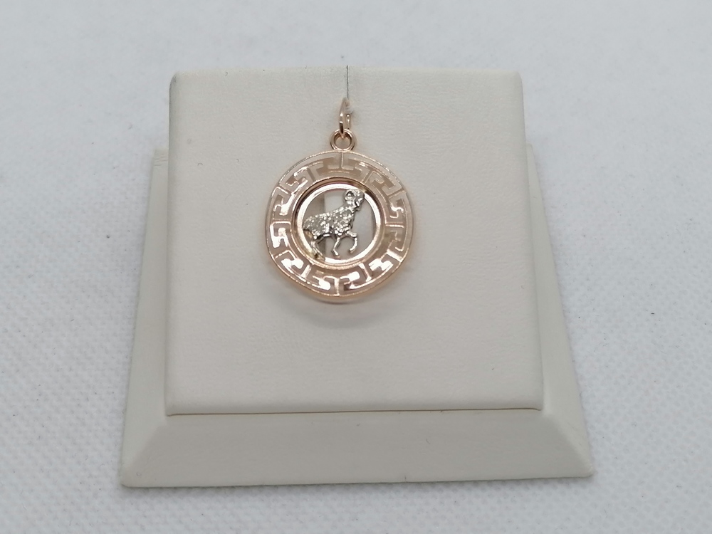 ПОДВЕСКА ЗНАК ЗОДИАКА ОВЕН Au 585