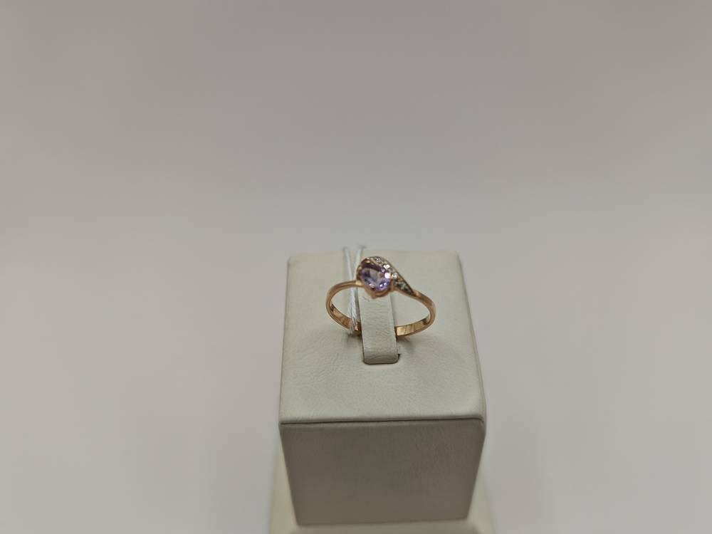 КОЛКМИ585 КОЛЬЦО С КАМНЯМИ (Au 585)