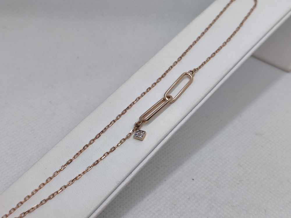 БРАСЛЕТ С КАМНЯМИ (Au 585)