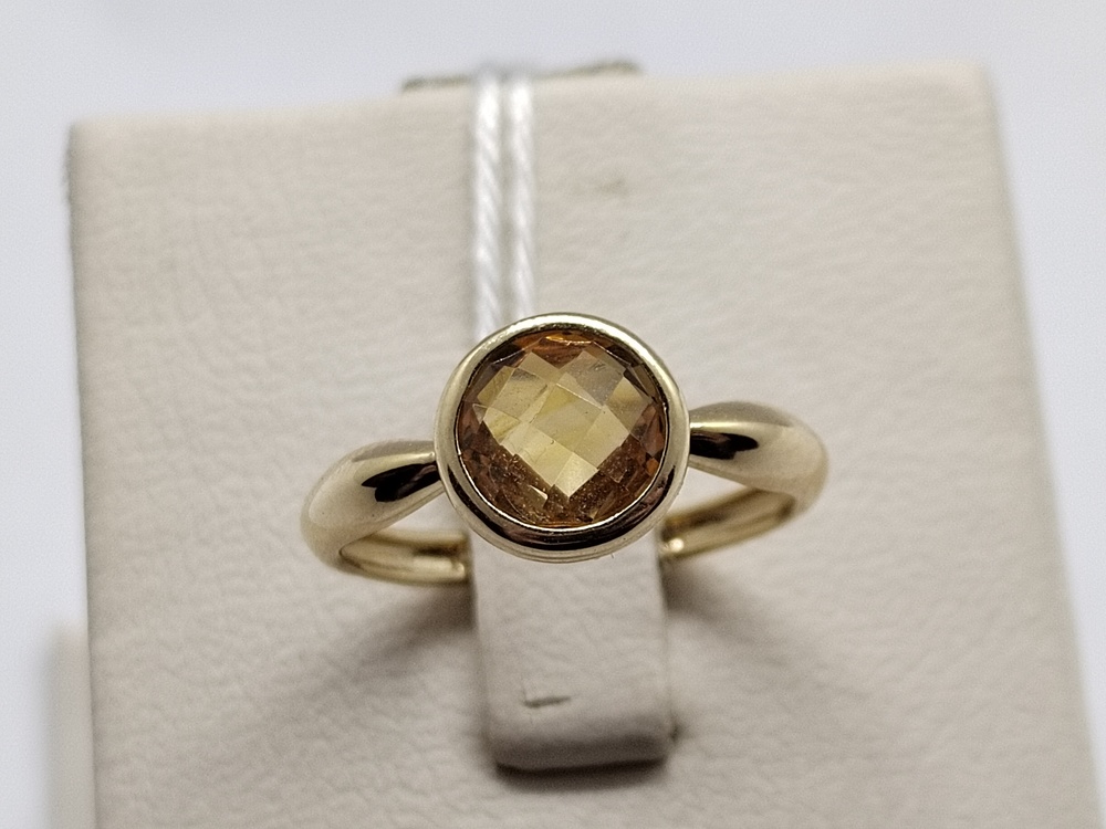 КОЛЬЦО С КАМНЕМ (Au 585)