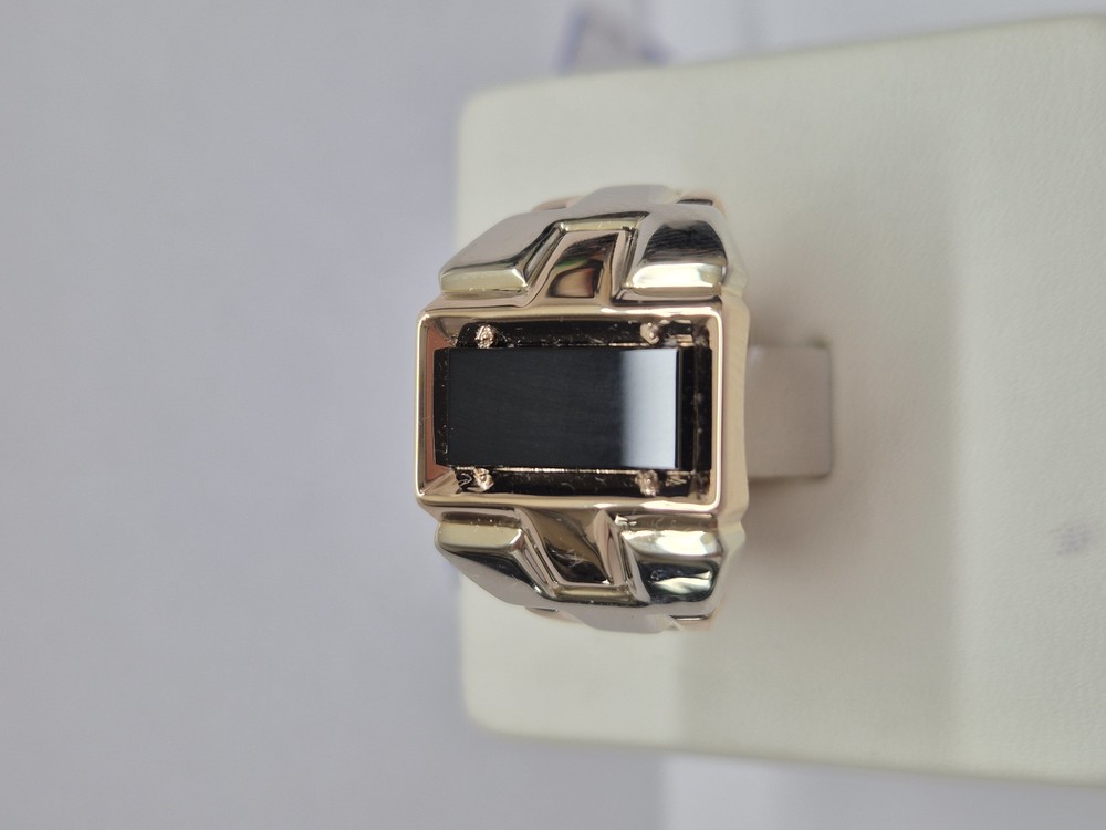 31-0314 КОЛЬЦО ПЕЧАТКА с камнем (Au 585)