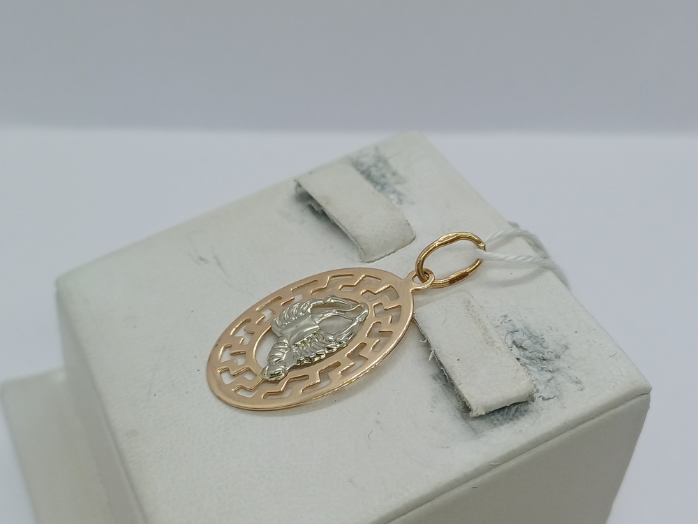 ПОДВЕСКА ЗНАК ЗОДИАКА РАК Au 585