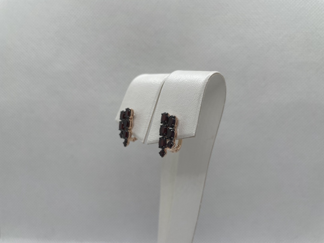 СЕРЬГИ С КАМНЯМИ (Au 585)