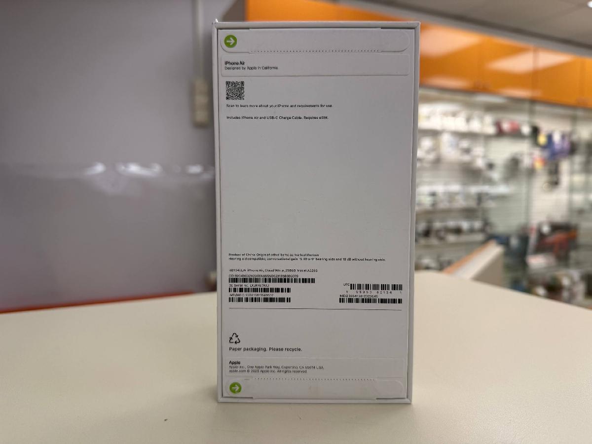 Смартфон Apple Iphone 17 Air 256 Gb