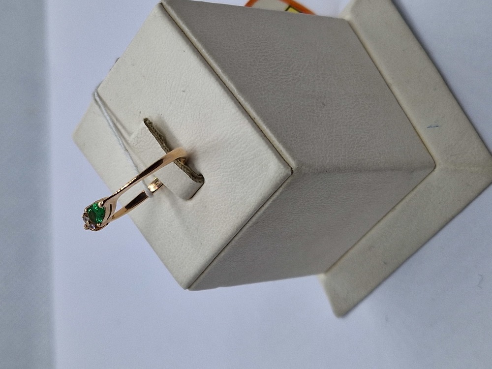 КОЛКМИ585 КОЛЬЦО С КАМНЯМИ (Au 585)