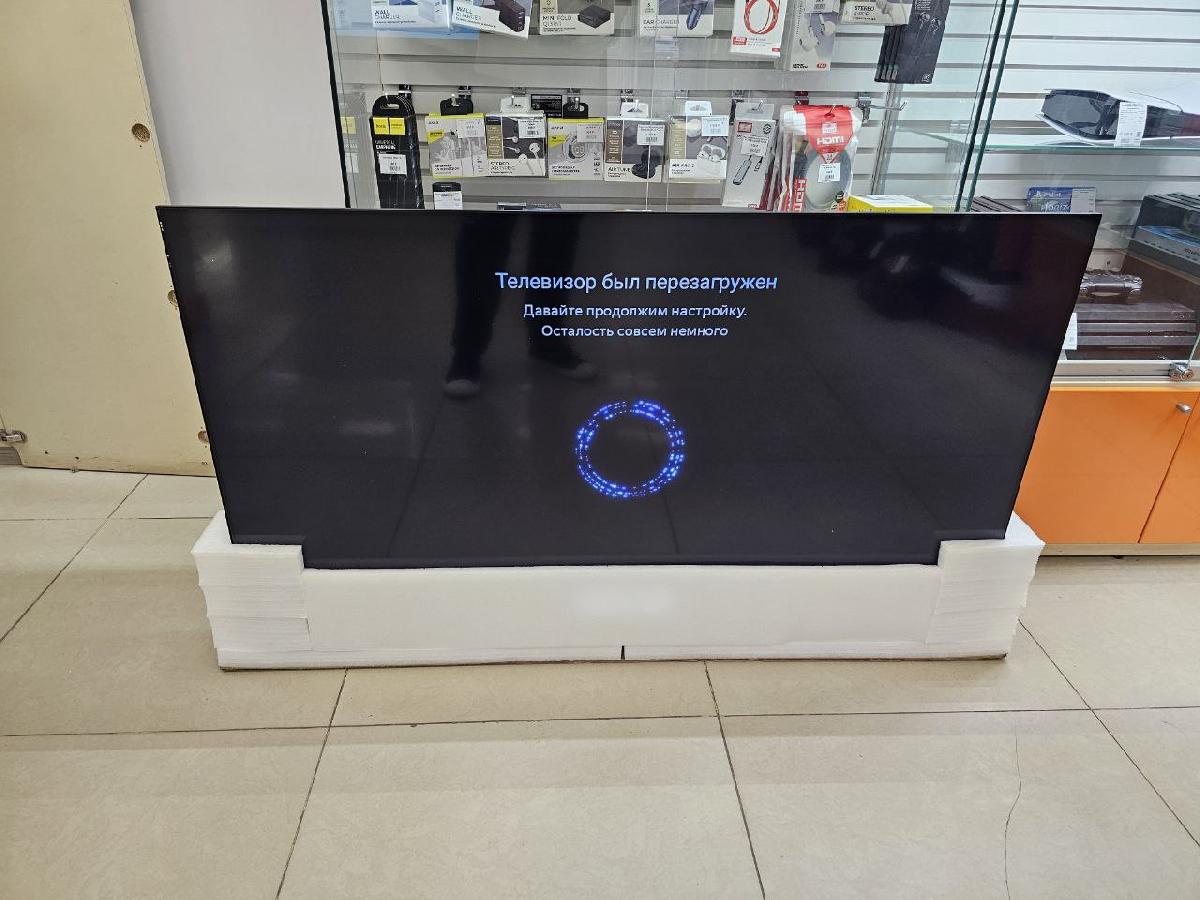 LED Телевизор Яндекс Станция Бейсик с Алисой, 55" 4K UHD