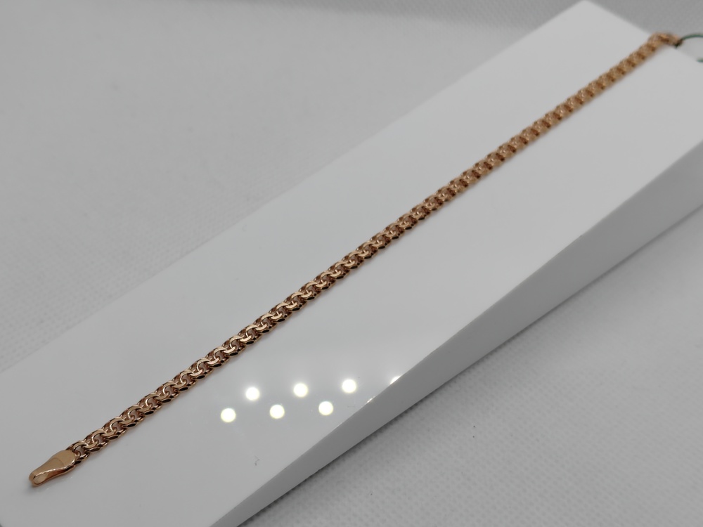 БРАСЛЕТ ПОЛНОВЕСНЫЙ Бисмарк (Au 585)