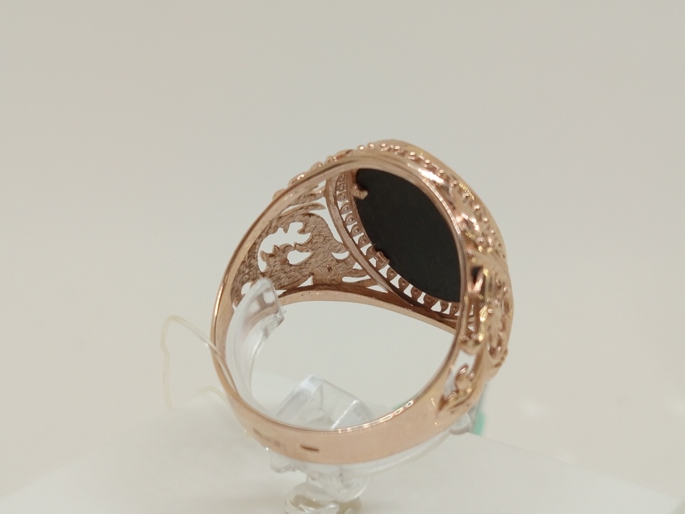 КОЛЬЦО ПЕЧАТКА с камнем (Au 585)