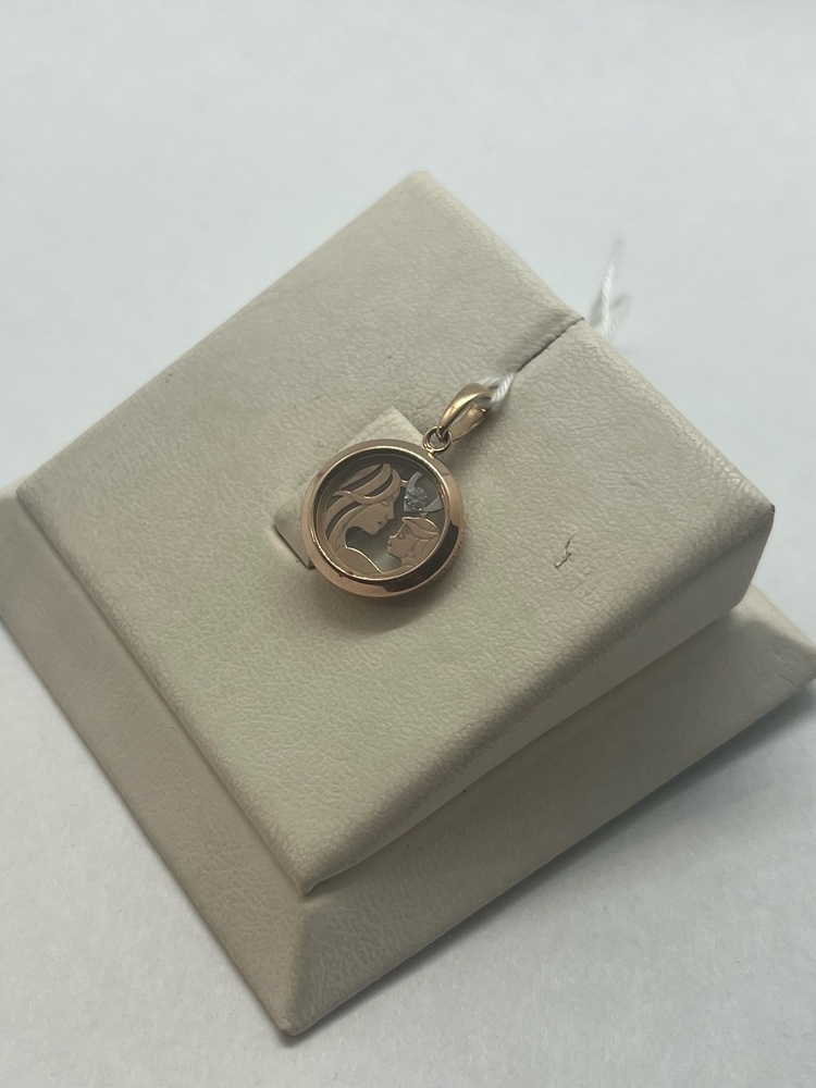 ПОДКМИ585 ПОДВЕСКА С КАМНЯМИ (Au 585)