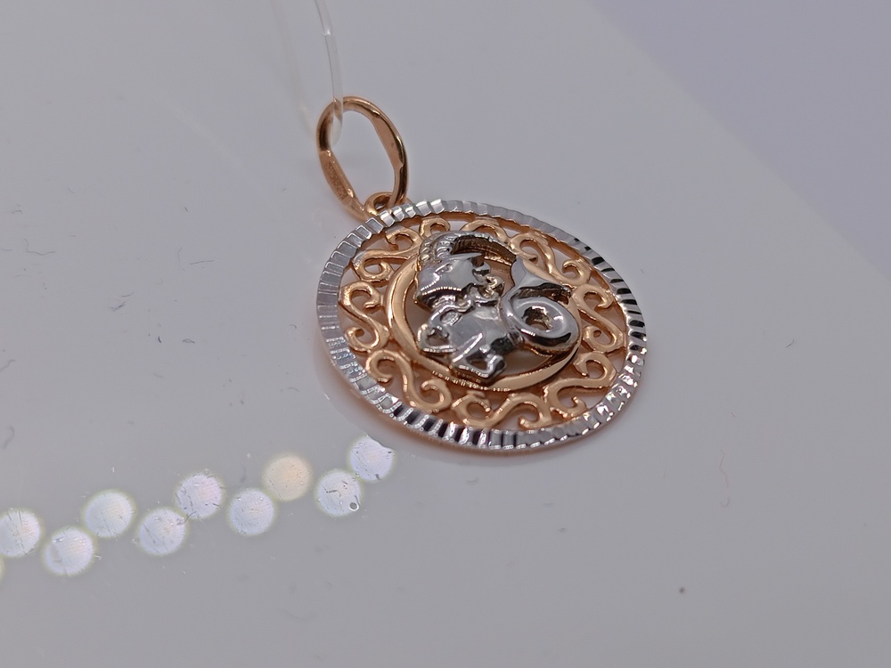 ПОДВЕСКА ЗНАК ЗОДИАКА КОЗЕРОГ (Au 585)