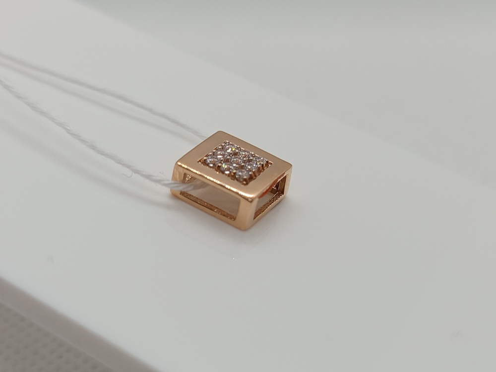 ПОДКМИ585 ПОДВЕСКА С КАМНЯМИ (Au 585)