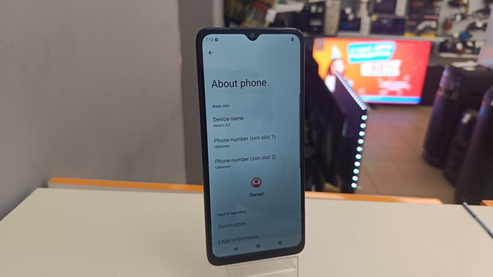 Смартфон Xiaomi A3 3/64