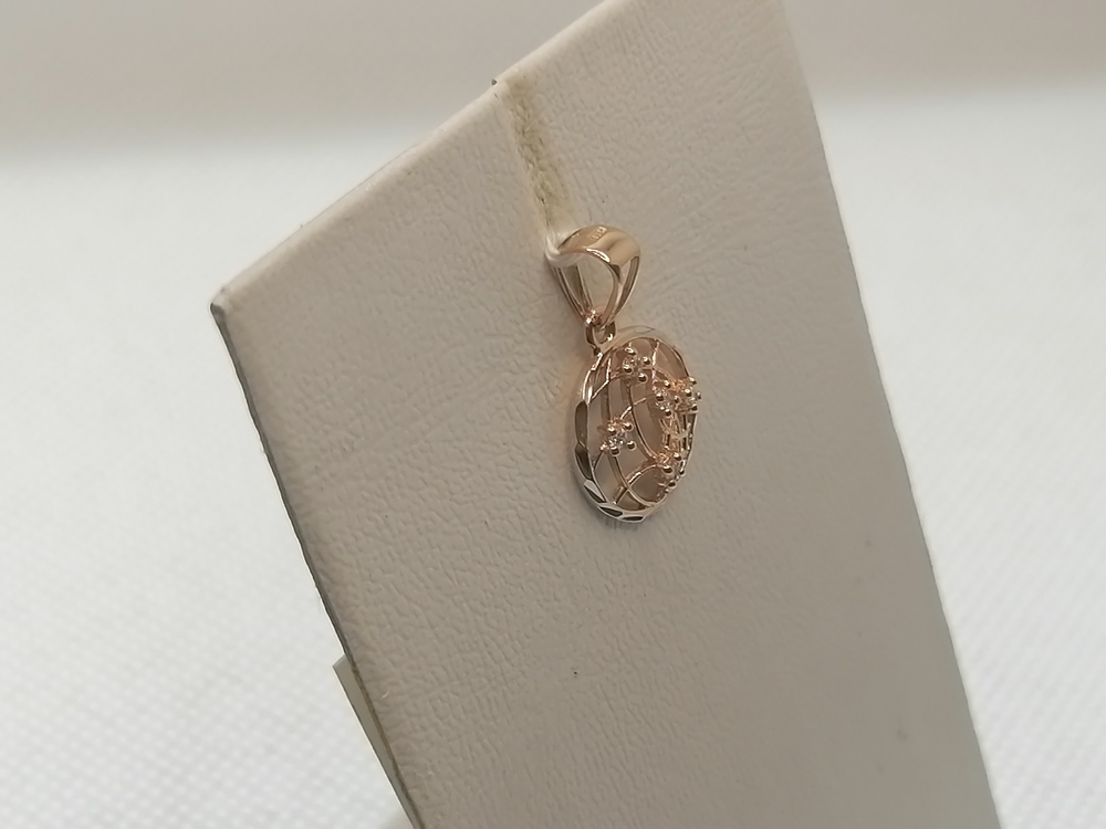 ПОДКМИ585 ПОДВЕСКА С КАМНЯМИ (Au 585)