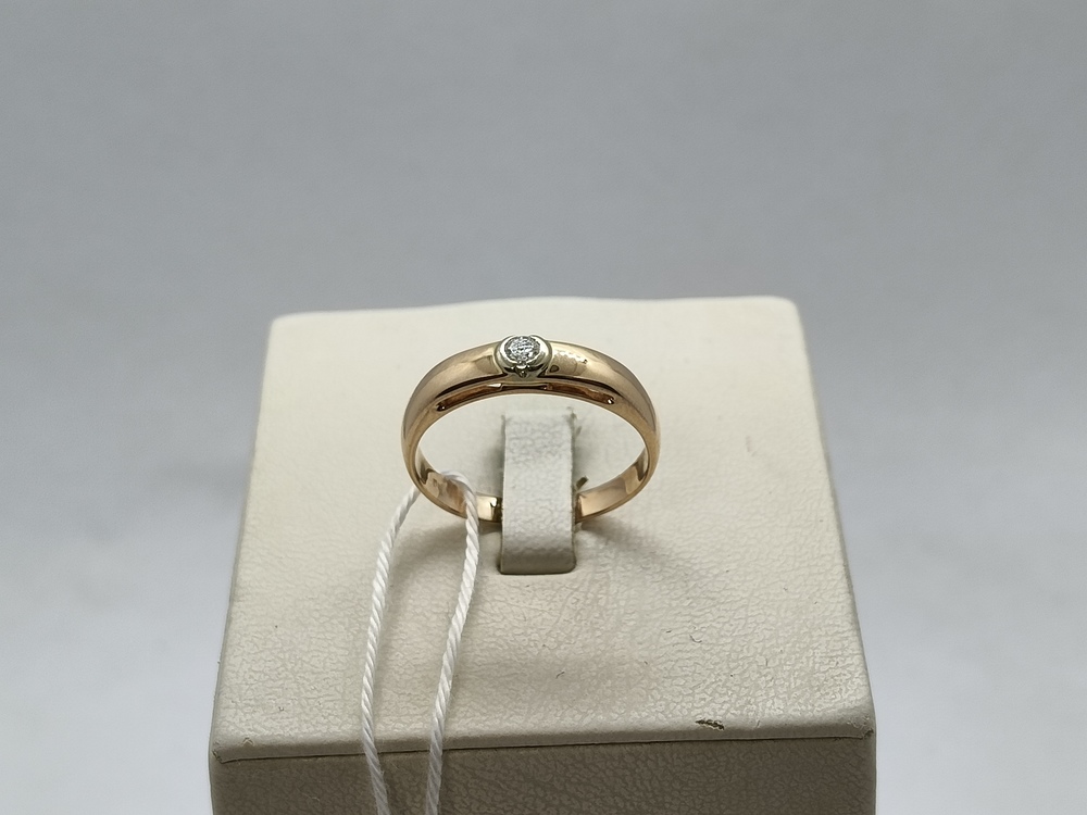 КОЛЬЦО БРИЛЛИАНТ Au 585