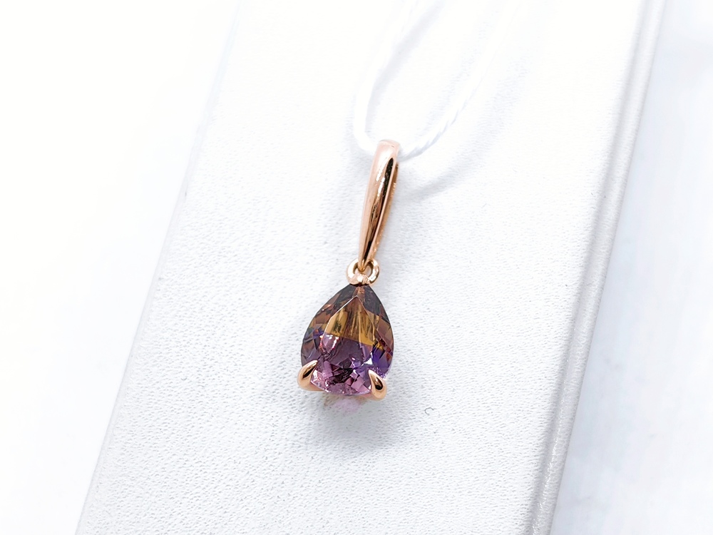 ПОДКМ585 ПОДВЕСКА С КАМНЕМ (Au 585)