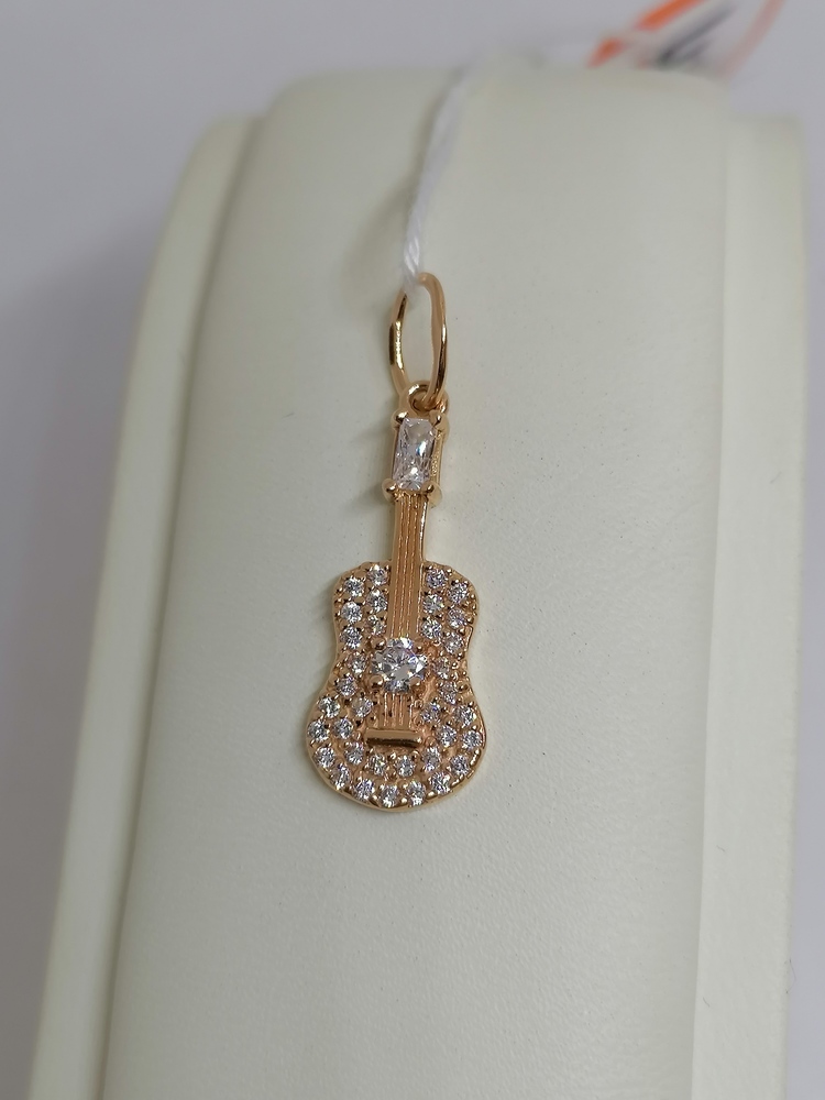 ПОДКМИ585 ПОДВЕСКА С КАМНЯМИ (Au 585)