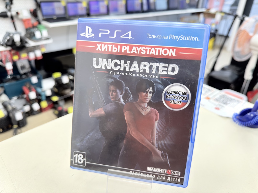 Игра Playstation 4 Uncharted: Утраченное наследие
