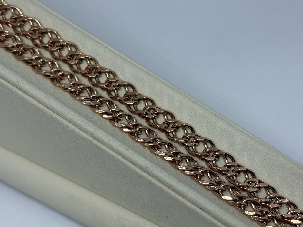 ЦЛР2585 ЦЕПЬ ПОЛНОВЕСНАЯ Ромб двойной (Au 585)