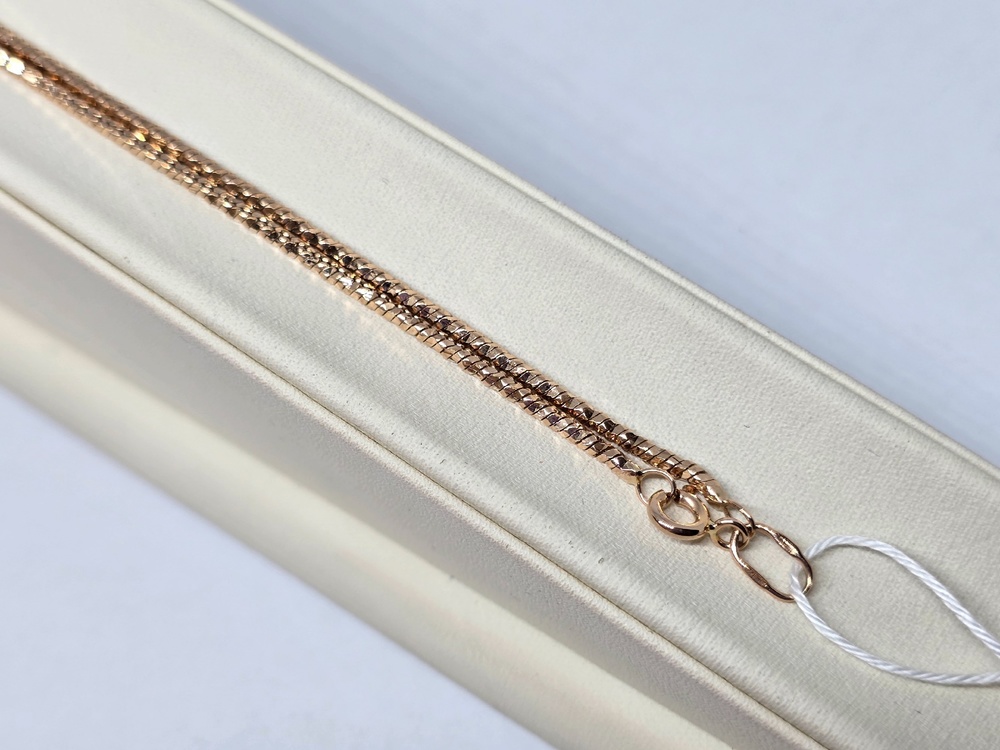 ЦЛЖГ585 ЦЕПЬ ПОЛНОВЕСНАЯ Жгут(снейк) (Au 585)