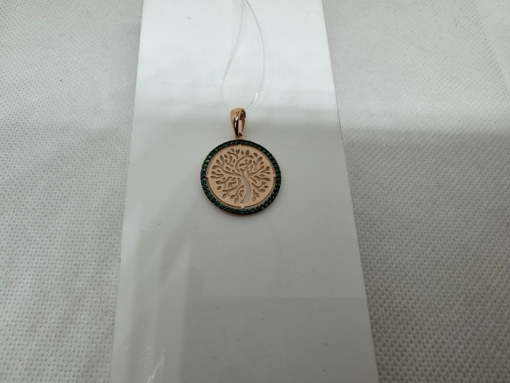 ПОДВЕСКА С КАМНЯМИ (Au 585)