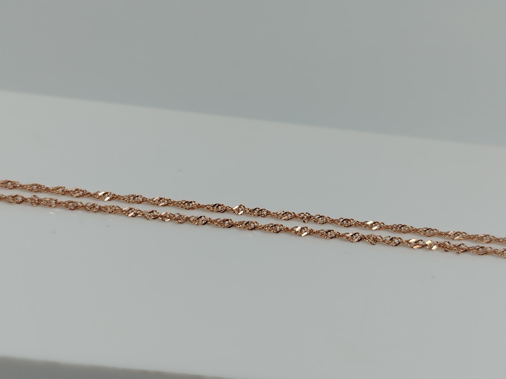 ЦЛСИ375 ЦЕПЬ ПОЛНОВЕСНАЯ Сингапур (Au 375)