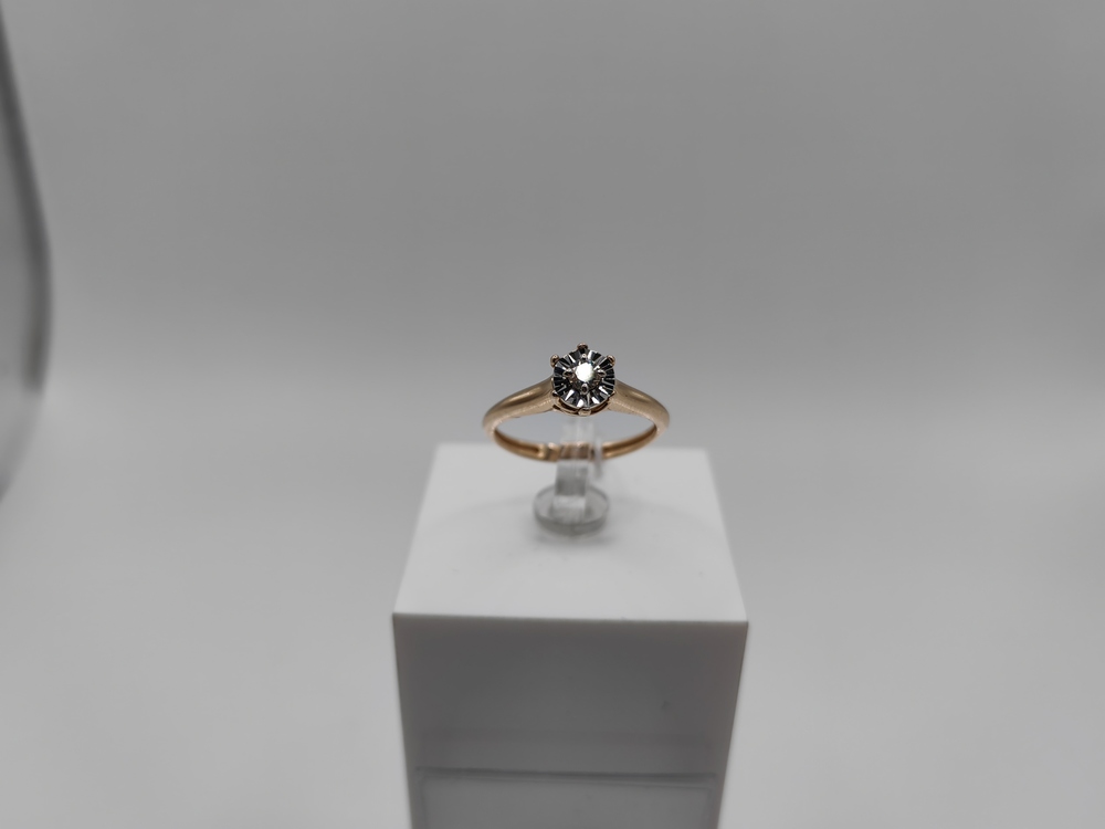 КОЛЬЦО БРИЛЛИАНТ Au 585