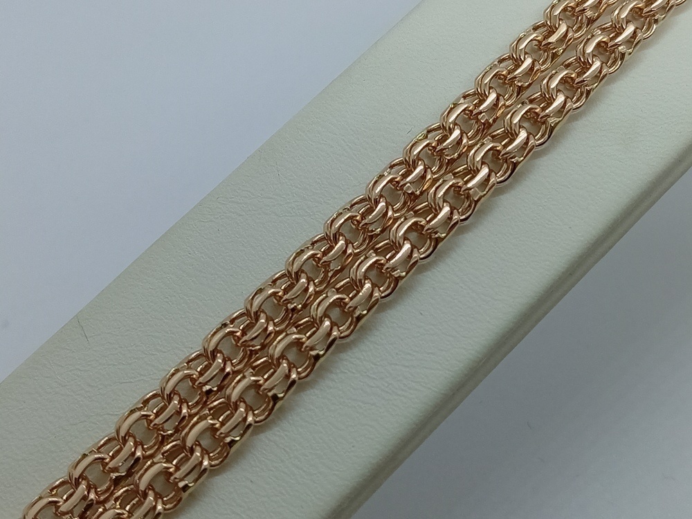 ЦЕПЬ ПОЛНОВЕСНАЯ Бисмарк (Au 585)