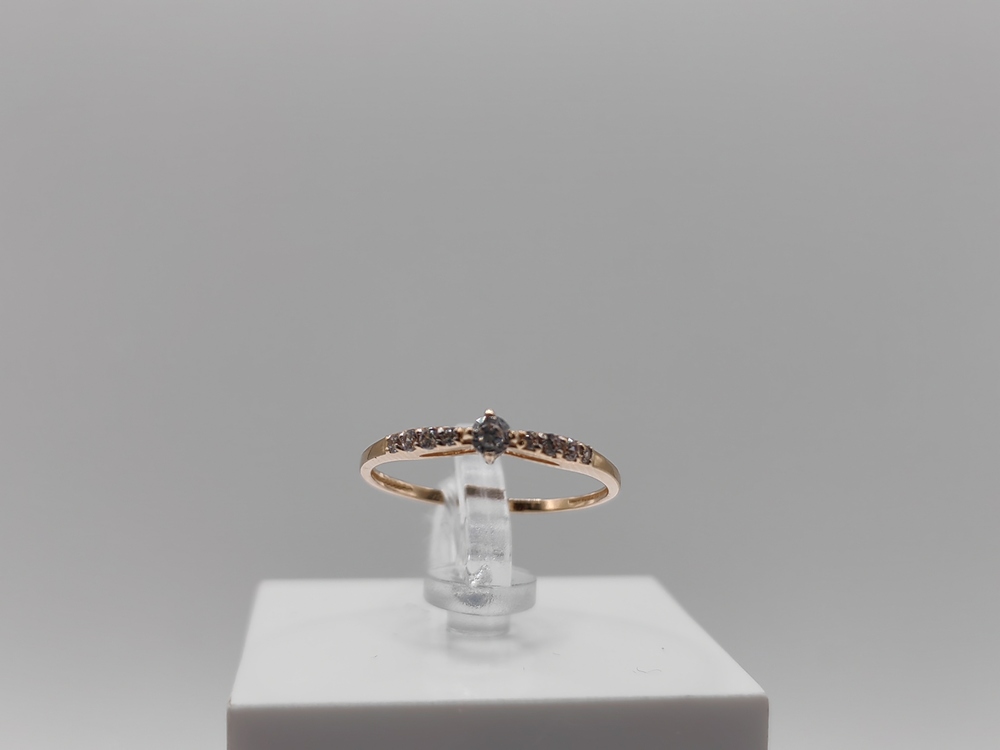 КОЛКМИ585 КОЛЬЦО С КАМНЯМИ (Au 585)