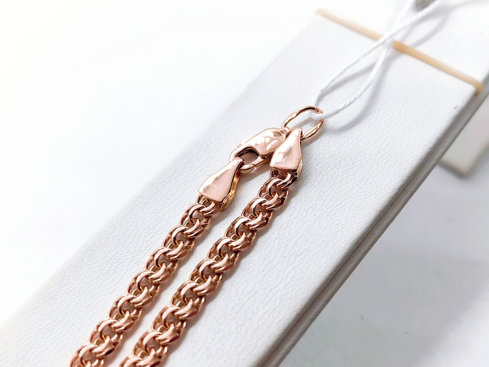 ЦЛБС585 ЦЕПЬ ПОЛНОВЕСНАЯ Бисмарк (Au 585) ЦЛБС585 ЦЕПЬ ПОЛНОВЕСНАЯ Бисмарк (Au 585)