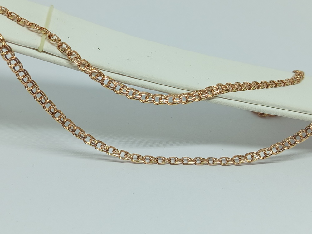 ЦЕПЬ ПОЛНОВЕСНАЯ Бисмарк (Au 585)