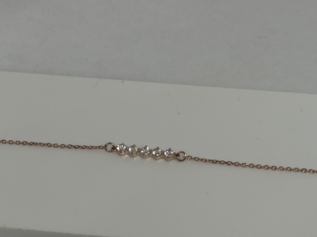 БРАСЛЕТ С КАМНЯМИ (Au 585)