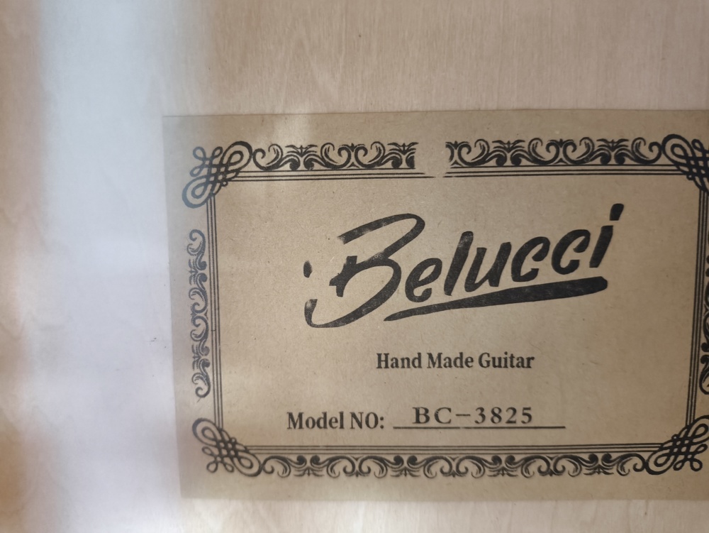 Гитара акустическая Belucci BC 3825 SB