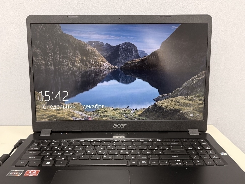 Ноутбук Acer A315-42-R552; Ryzen 3 3200U, Radeon Vega 3, 8 Гб, 256 Гб, Нет