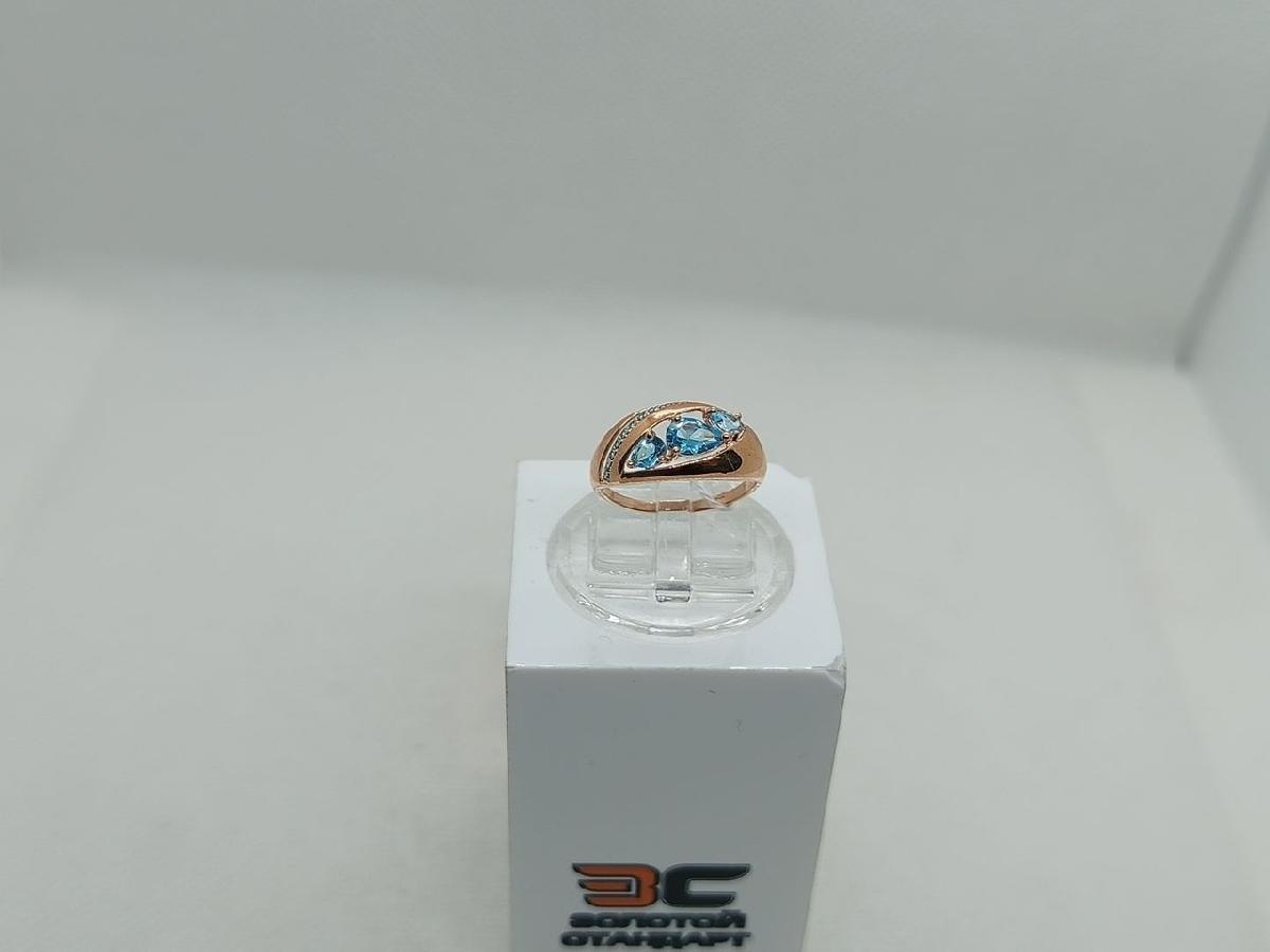 КОЛКМИ585 КОЛЬЦО С КАМНЯМИ (Au 585)