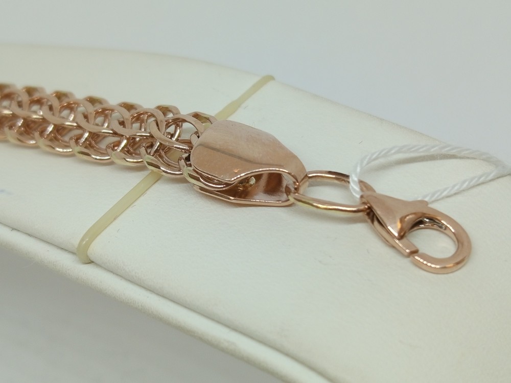 БРАСЛЕТ ПОЛНОВЕСНЫЙ Итальянка Au 585