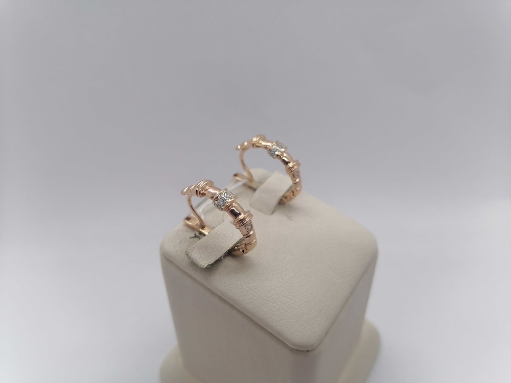 СКМИ585 СЕРЬГИ С КАМНЯМИ (Au 585) СКМИ585 СЕРЬГИ С КАМНЯМИ (Au 585)