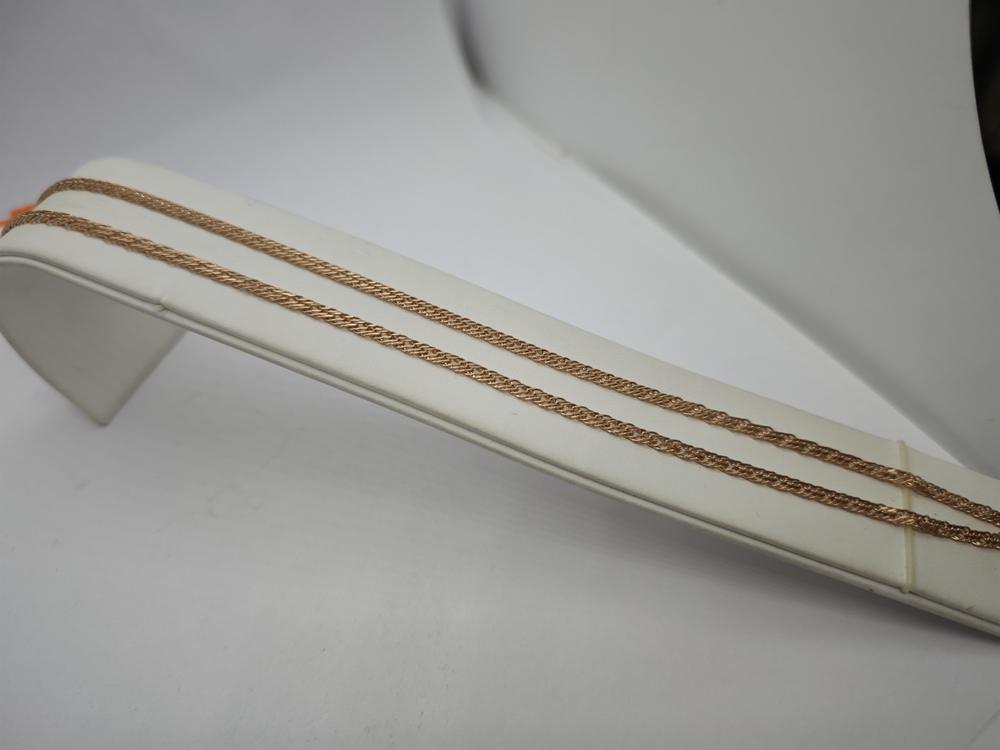 ЦЛР3585 ЦЕПЬ ПОЛНОВЕСНАЯ Ромб тройной (Au 585)