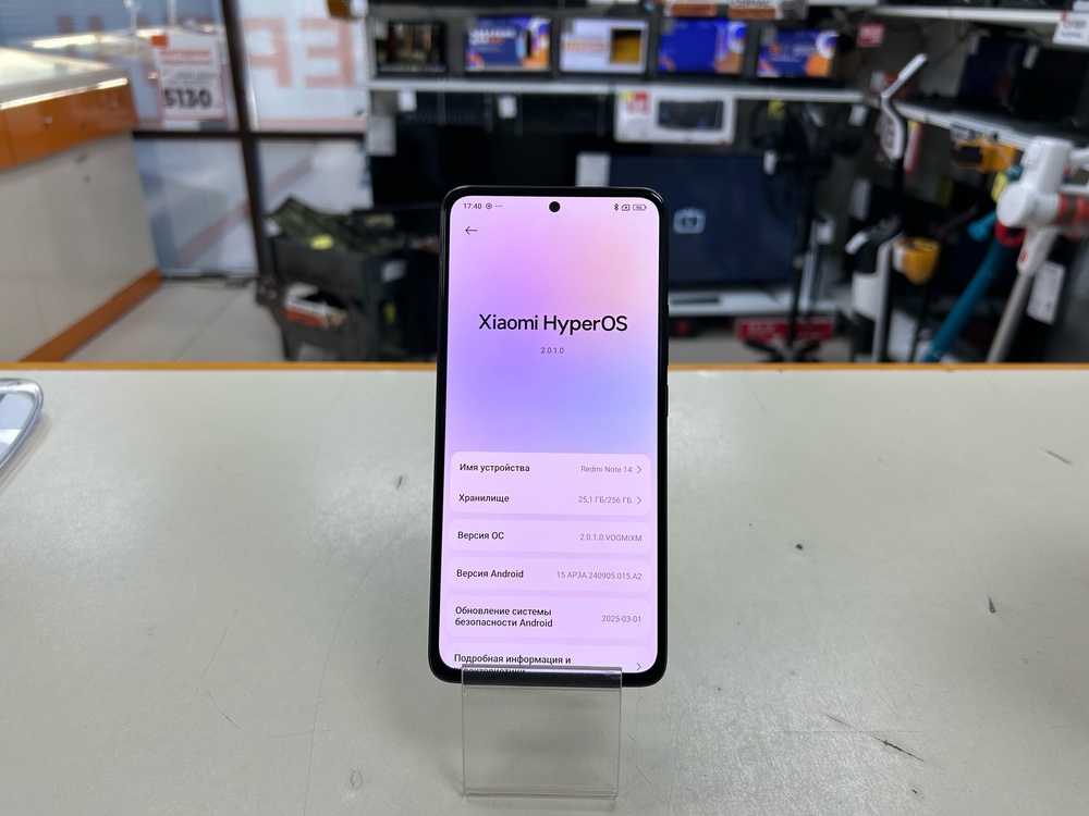 Смартфон Xiaomi Redmi note 14 8/256