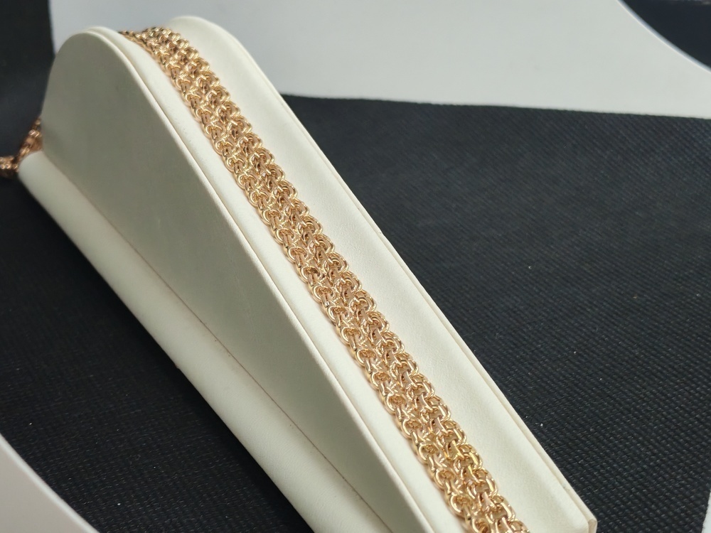 ЦЕПЬ ПОЛНОВЕСНАЯ Бисмарк (Au 585)